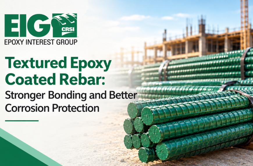 Textured Epoxy Coated Rebar: Stronger Bonding and Better Corrosion Protection